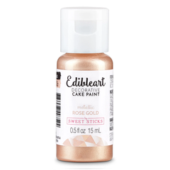 Rose Gold Metallic Edibleart Paint (Sweet Sticks)
