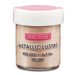 Rose Gold Lustre Dust 4g (Sweet Sticks)