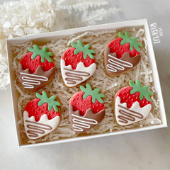 Strawberry Cutter and Debosser Set (Little Biskut)