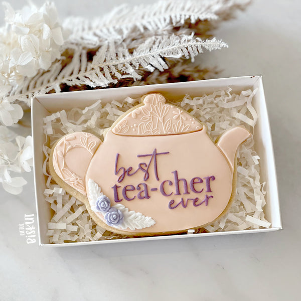 Best Tea-cher Ever Debosser (Little Biskut Level Up!)