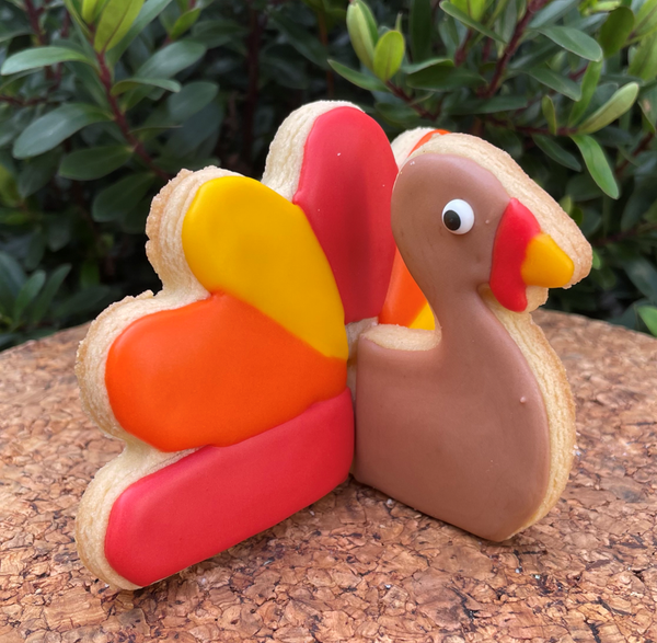 Peacock/ Turkey 3D Standing Cookie Cutter