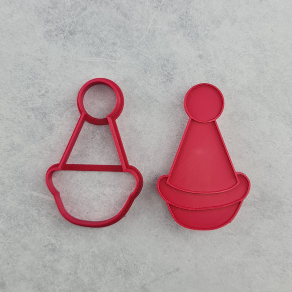 Party Hat Cutter and Dough Imprint Set (The Confectionist)