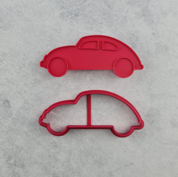 Beetle Car Cutter and Dough Imprint Set (The Confectionist)
