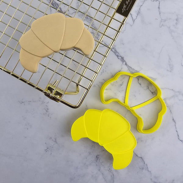Croissant Cutter and Embosser Set