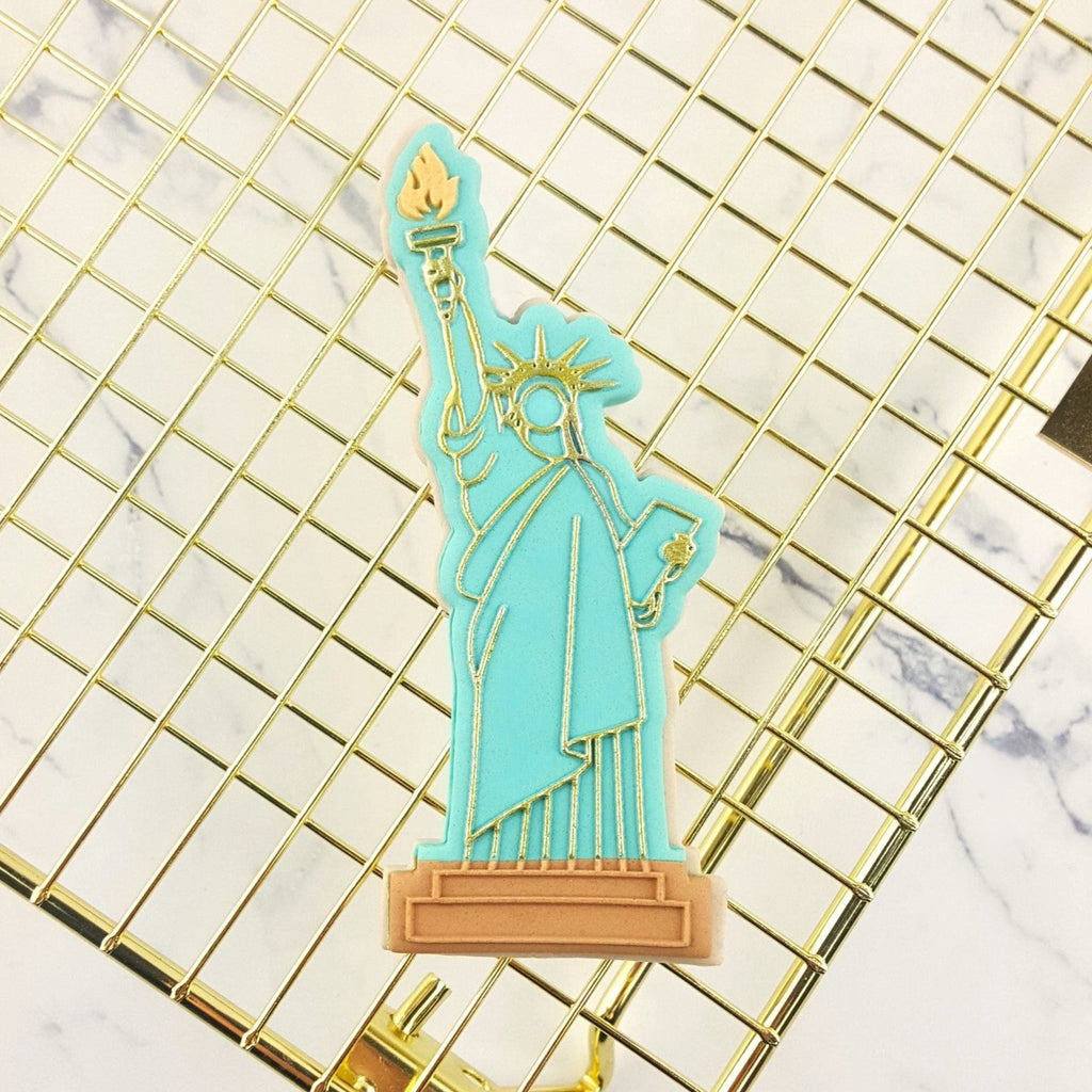Statue of Liberty Cutter and Debosser Set | Custom Cookie Cutters