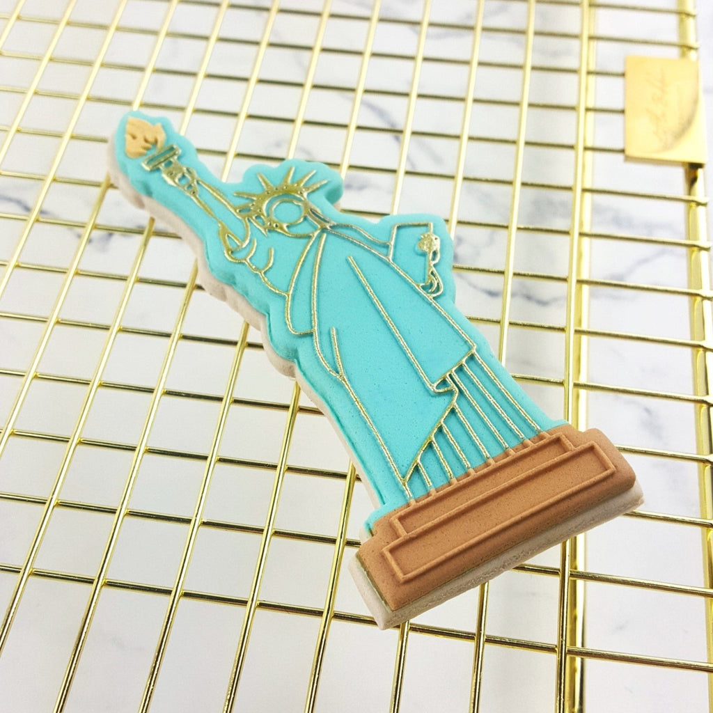 Statue of Liberty Cutter and Debosser Set | Custom Cookie Cutters