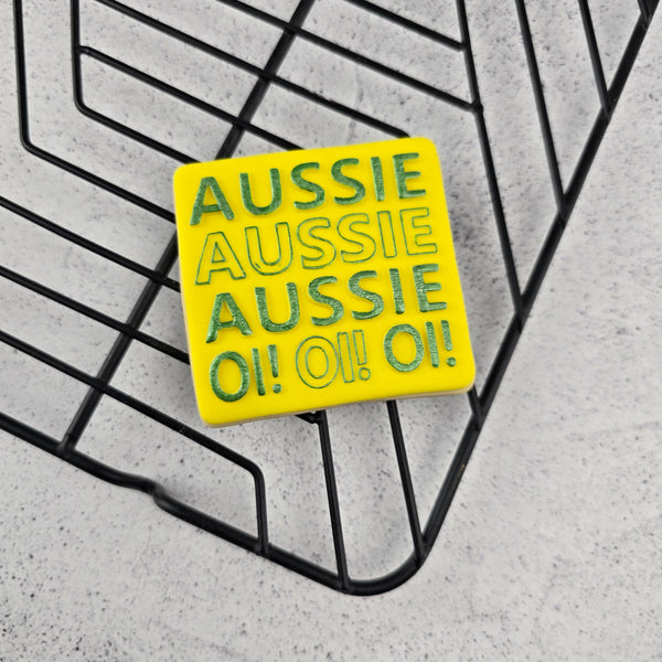 Aussie Aussie Aussie Oi Oi Oi Cutter and Debosser Set