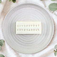 20 Piece Icon Stamp Set