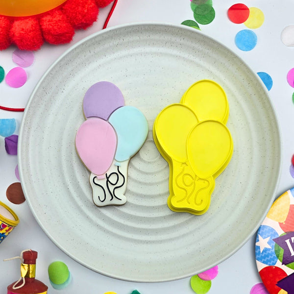3 Balloons Cutter & Embosser Set