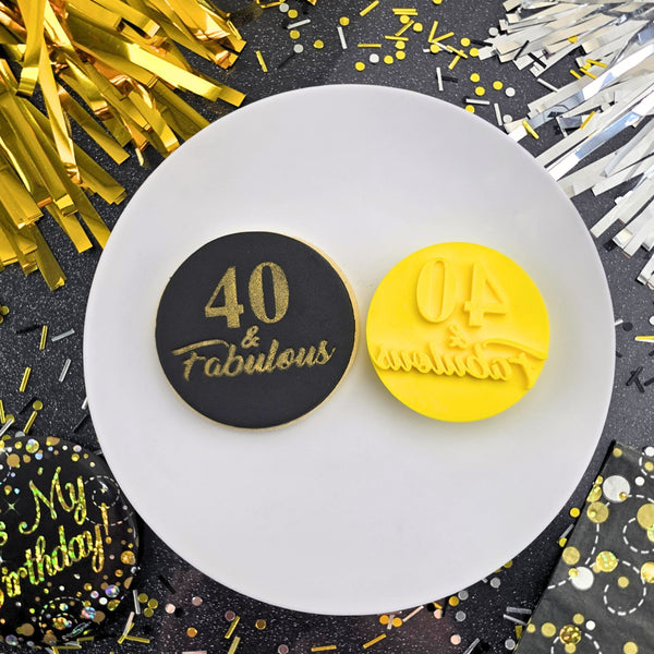 40 & Fabulous Embosser