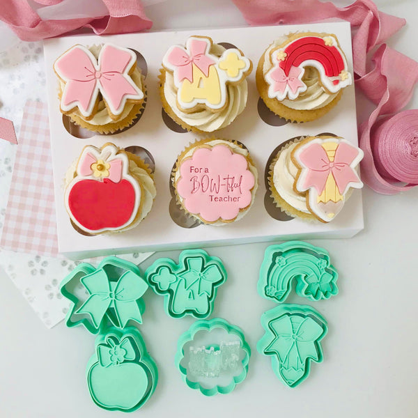 Bow-tiful Teacher - Bento Minis Cutter Full Set (SweetP)