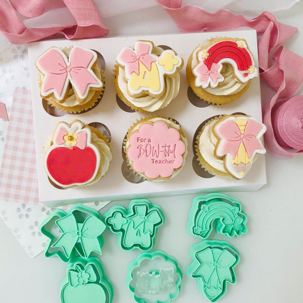 Apple Bow - Bento Minis Cutter Set (SweetP)