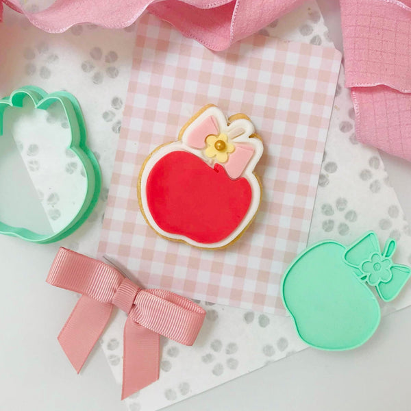 Apple Bow - Bento Minis Cutter Set (SweetP)