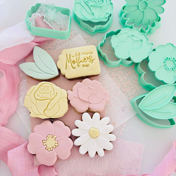 Flowers For Mum - Bento Minis Cutter Full Set (SweetP)