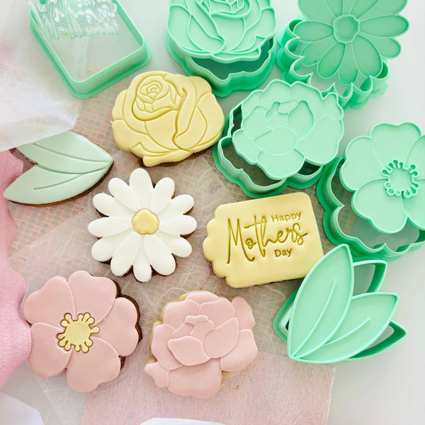 Flowers For Mum - Bento Minis Cutter Full Set (SweetP)