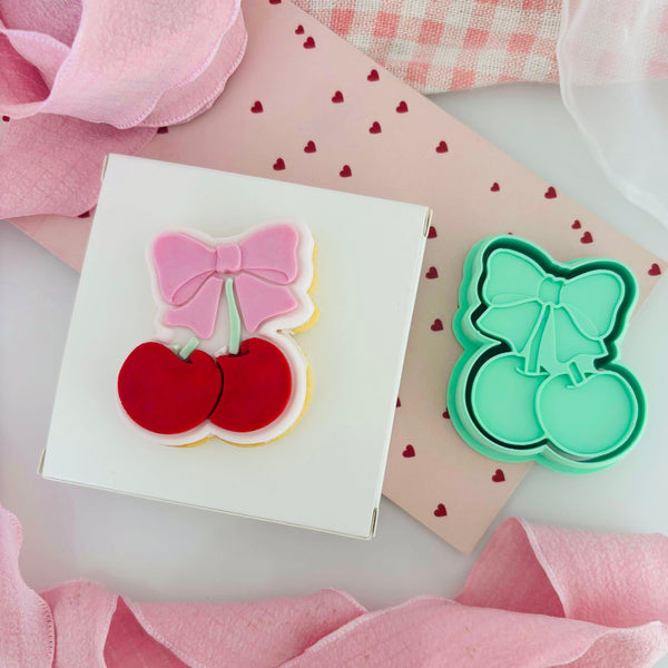 Cherry with Bow - Bento Minis Cutter Set (SweetP)