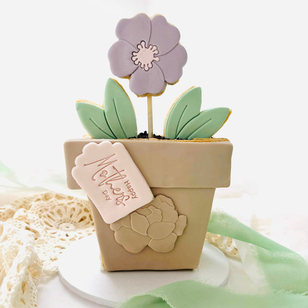 3D Flower Pot + Flowers For Mum Bento Full Set (SweetP)