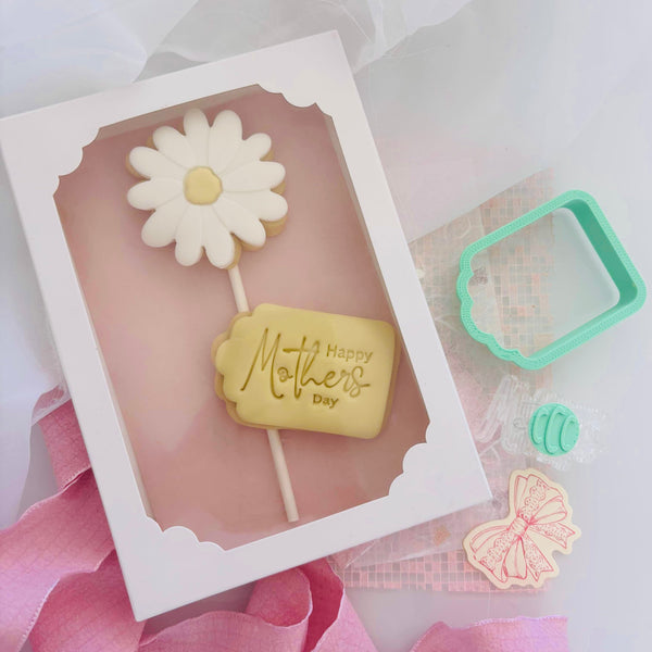 Happy Mother's Day Gift Tag - Bento Minis Cutter Set (SweetP)