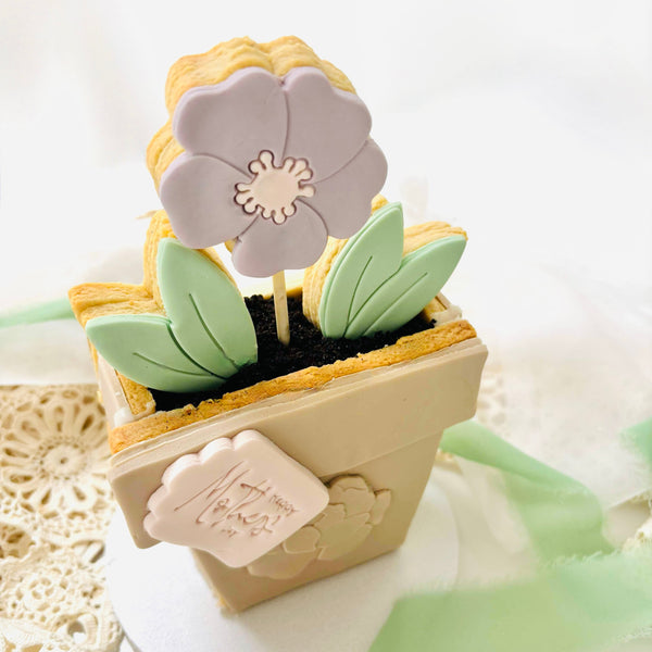 3D Flower Pot + Flowers For Mum Bento Full Set (SweetP)