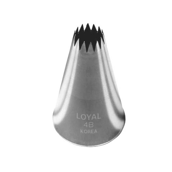 Piping Tip Open Star #4B (Loyal)