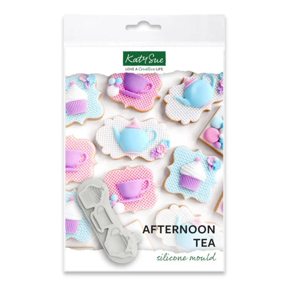 Afternoon Tea Silicone Mould (Katy Sue)