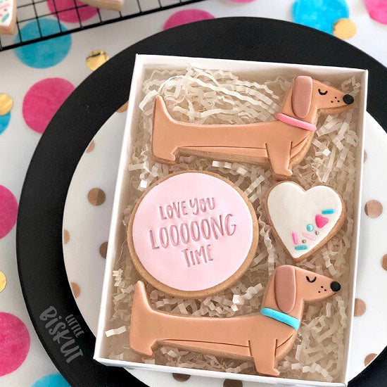 Love You Loooong Time Embosser (Little Biskut)