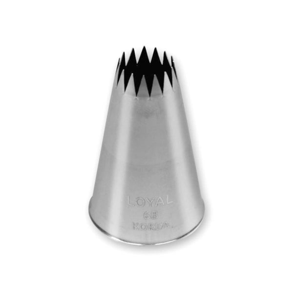 Piping Tip Open Star #6B (Loyal)