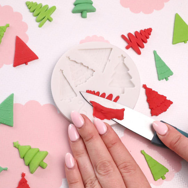Oh Christmas Tree Savvy Shapes Silicone Mould (Savvy Cakes)