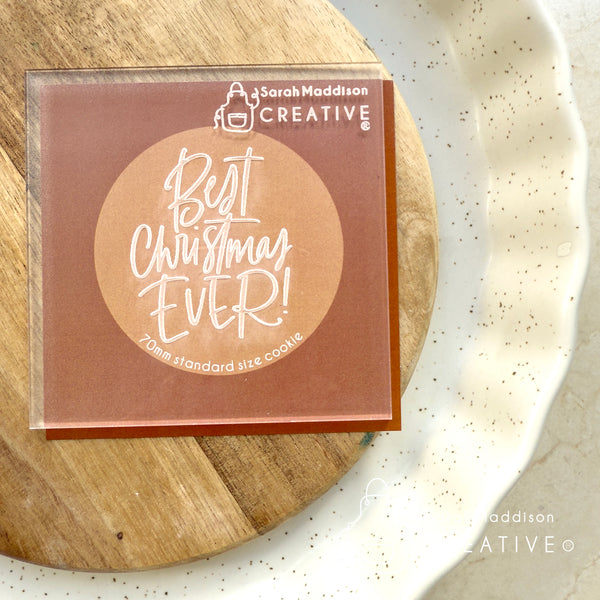 Best Christmas Ever Debosser (Sarah Maddison Creative)