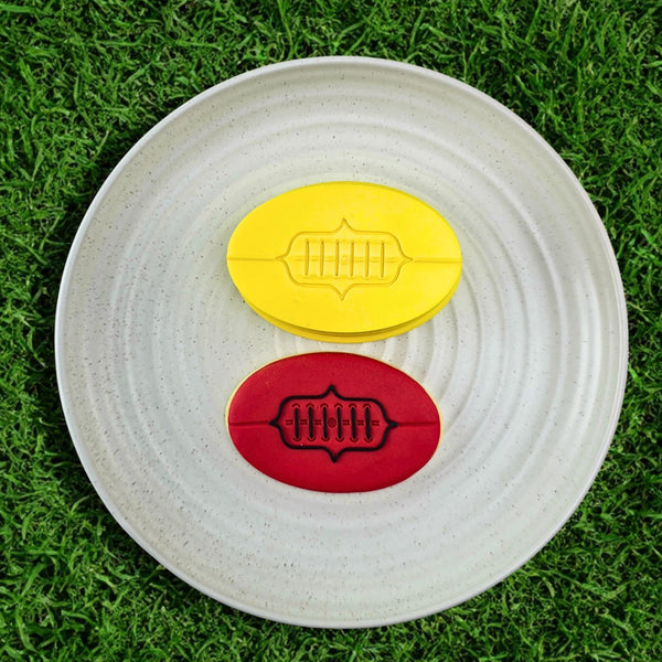 AFL Football Laces Cutter & Debosser Set