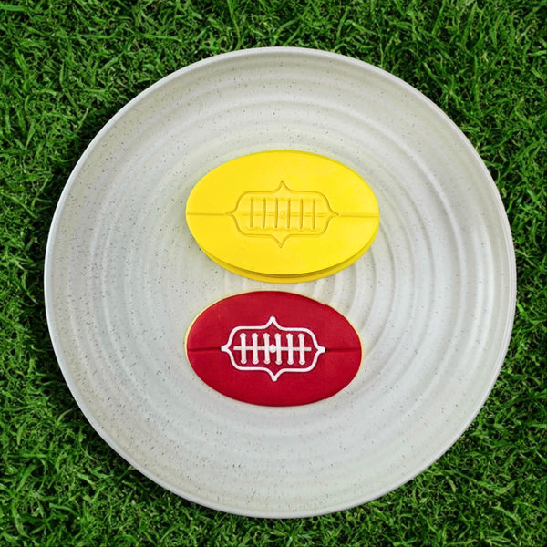 AFL Football Laces Cutter & Debosser Set