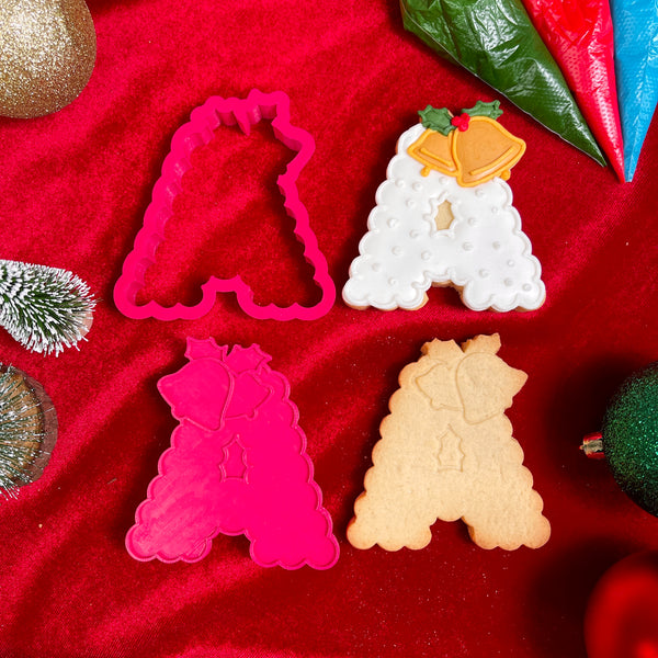 MERRY CHRISTMAS Cutters Full Set Suit Royal Icing (The Confectionist)