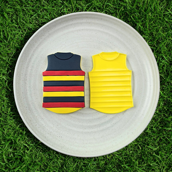AFL Football Team Guernsey Cutter & Embosser Set