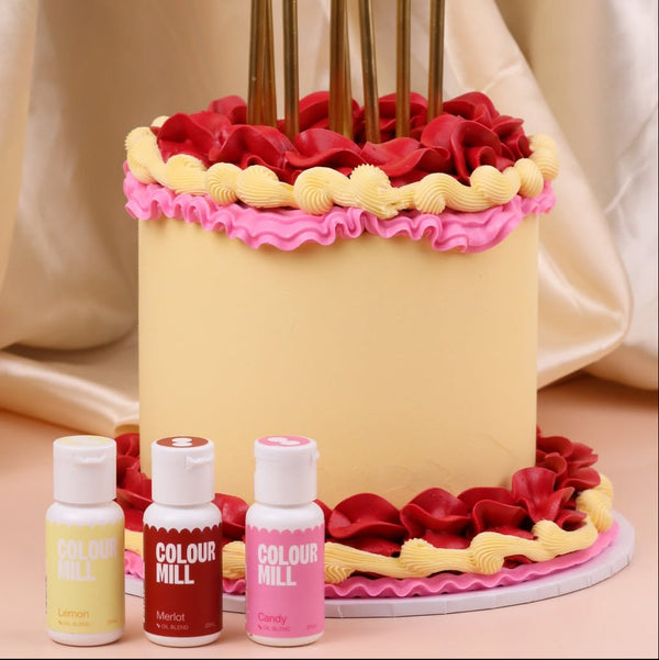 Lemon Oil Based Colouring 20ml