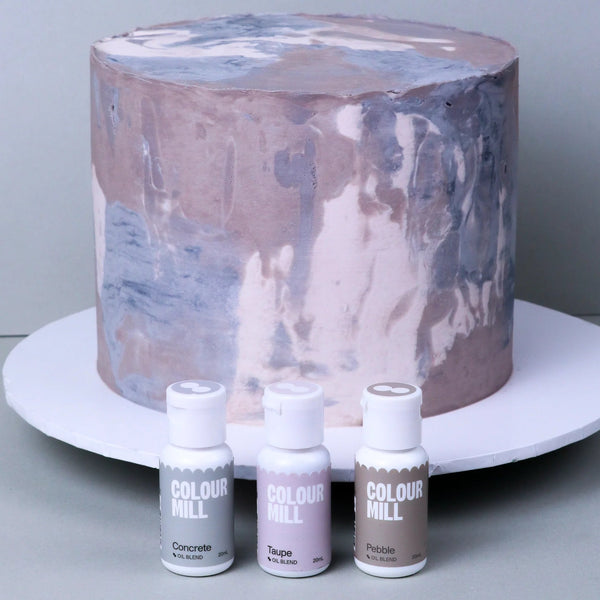 Oil Based Colouring 20ml Concrete