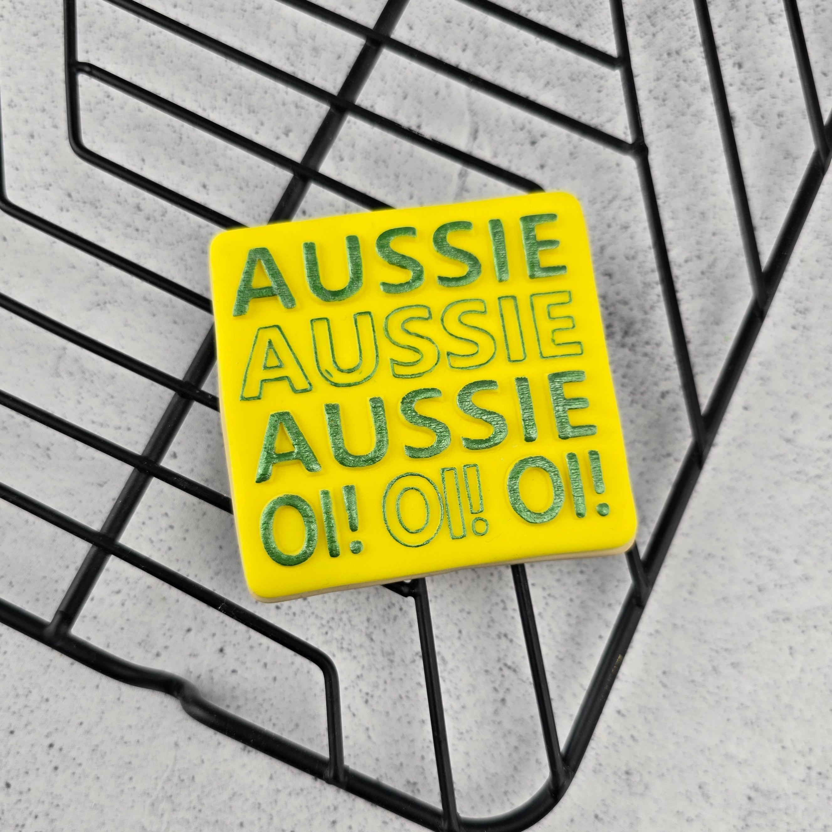 Aussie Aussie Aussie Oi Oi Oi Cutter & Debosser Set