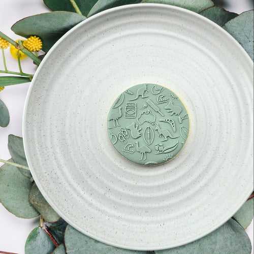 Aussie Pattern Plate