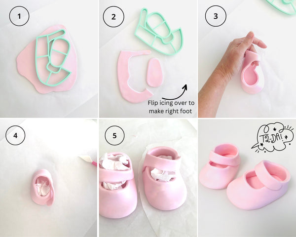 Baby Shoe Cutter Set (SweetP)