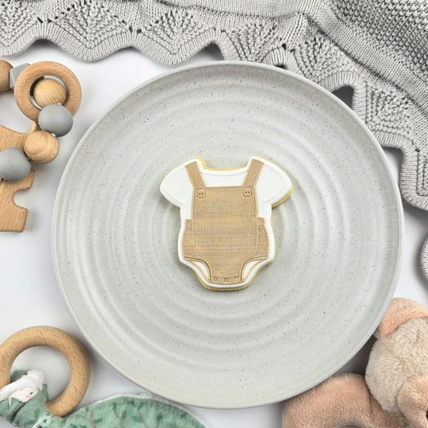 Baby Overalls Romper Cutter & Debosser Set