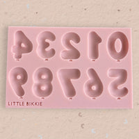 Balloon Numbers Assorted Silicone Mould (Little Bikkie)