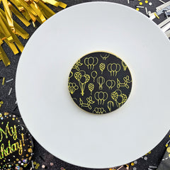 Balloons Pattern Plate