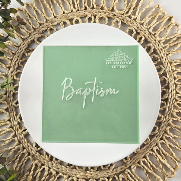 Baptism Debosser
