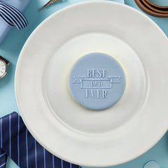 Best Dad Ever Ribbon Debosser