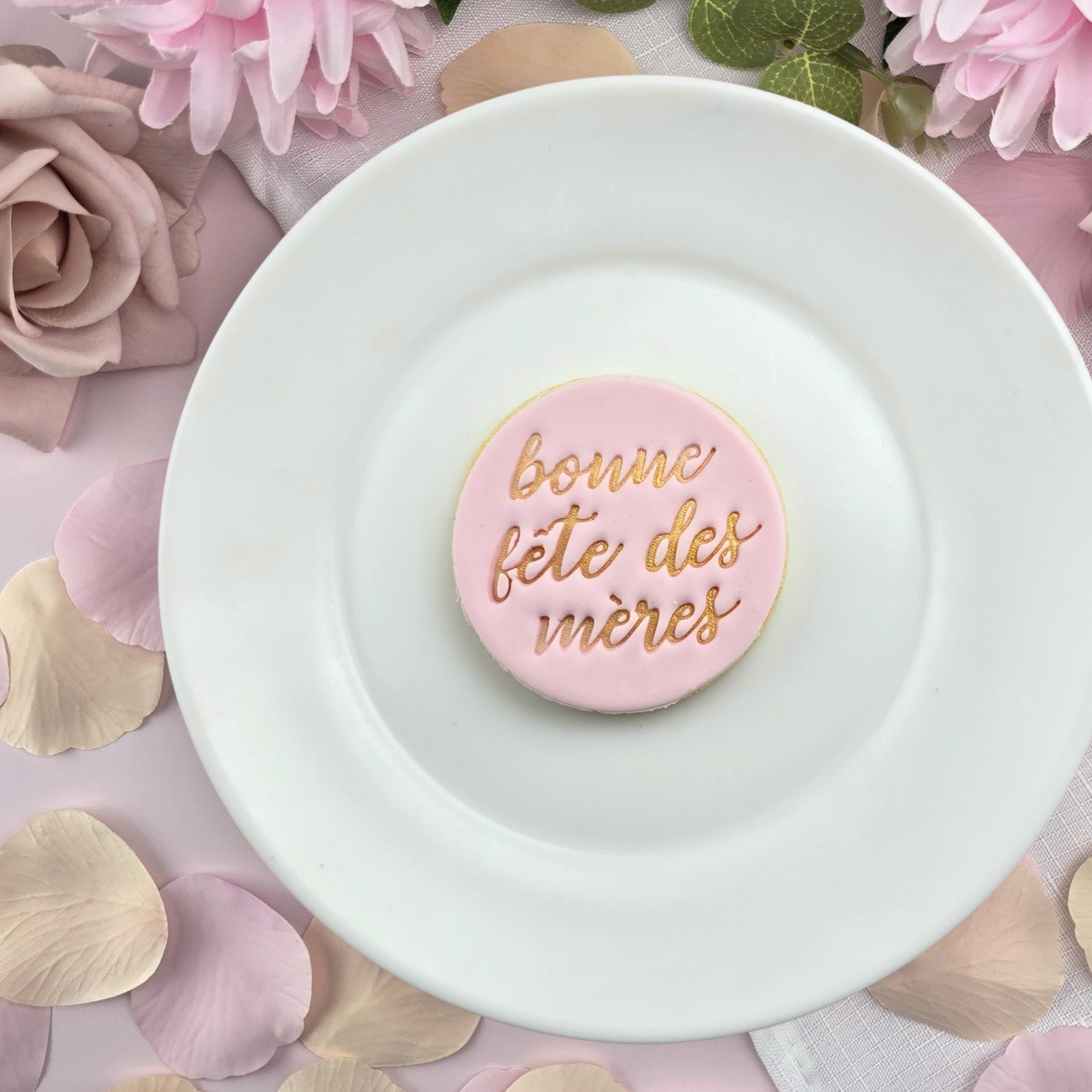 Bonne Fête Des Mères (Happy Mother's Day) V3 Embosser French