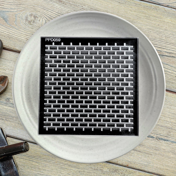 Brick Pattern Plate