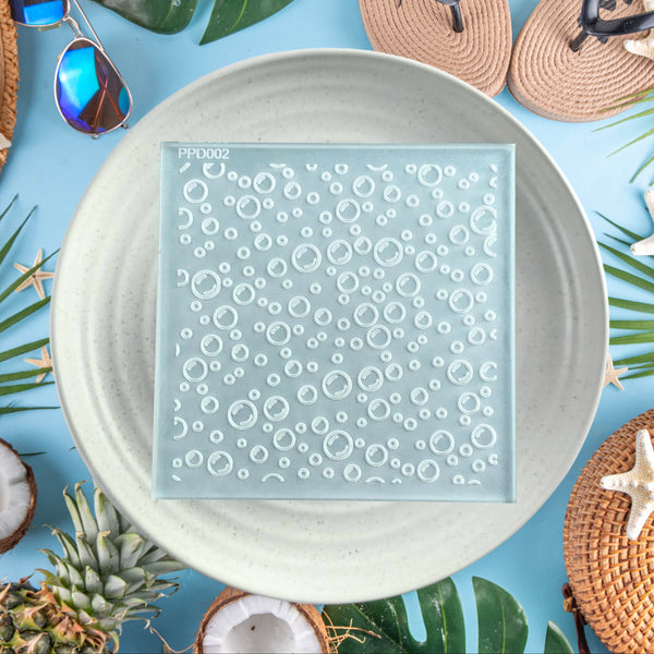 Bubbles Pattern Plate
