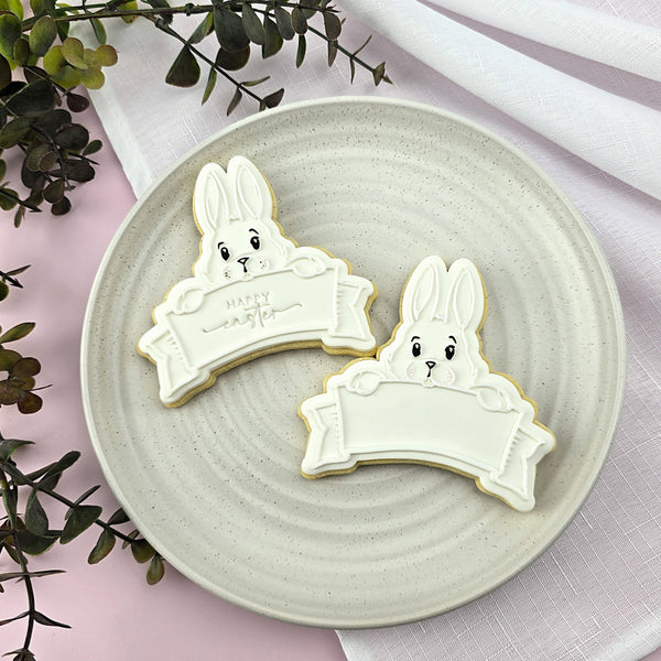 Bunny Plaque Debosser & Cutter Set