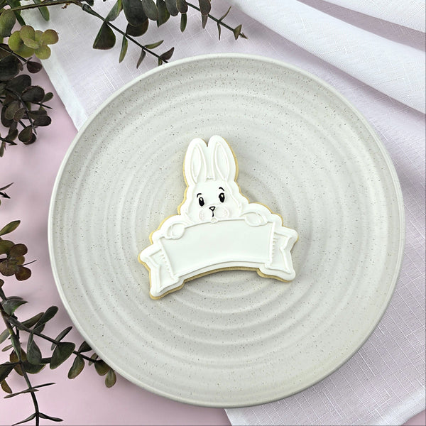 Bunny Plaque Debosser & Cutter Set