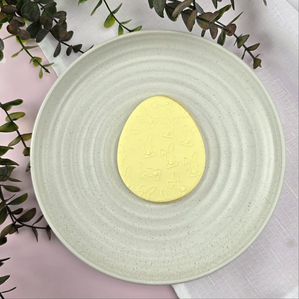 Bunny Tails Pattern Plate