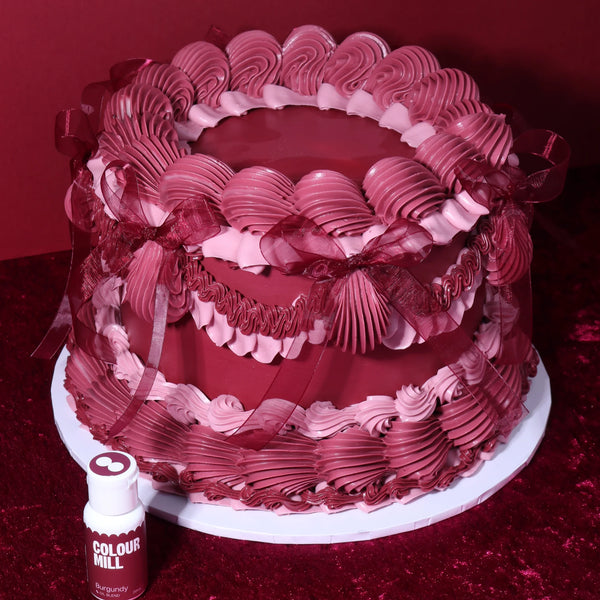 Oil Based Colouring 20ml Burgundy